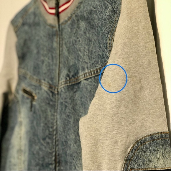 Jean & Sweater Jacket East Risen - Picture 4 of 4